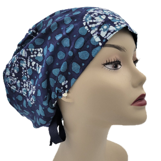 Women's Surgical Scrub Hats, Or Caps-White Elephant