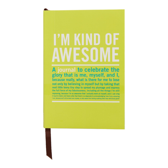 I'm Kind of Awesome Journal: Green - Paper by World Market