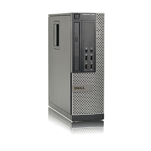 Dell 7010 Small Form Factor Refurbished Desktop Computer Intel Core i5 Processor, 8GB Memory, 256GB SSD, Win 10