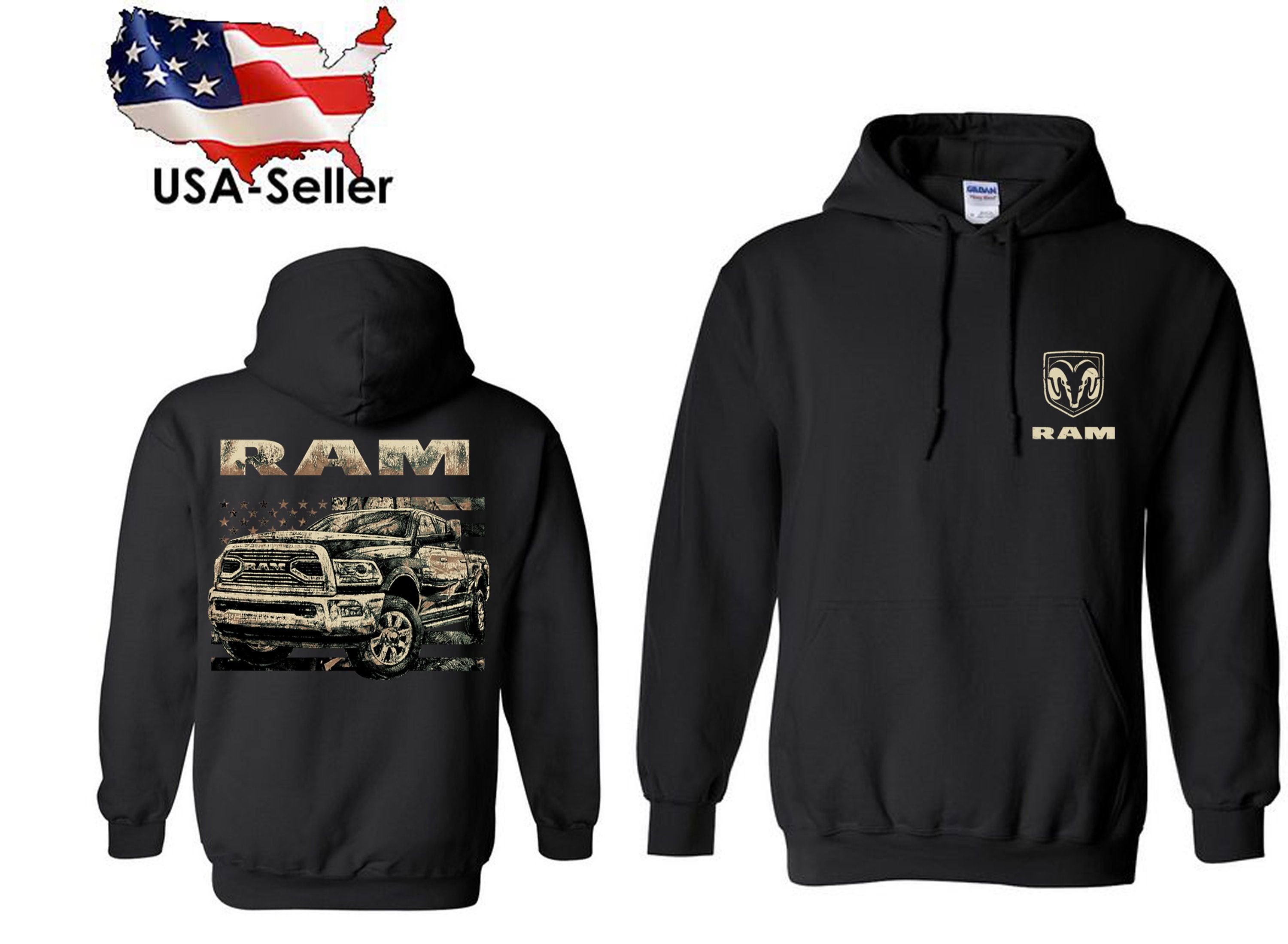 Ram County Dodge Charger Adult's T-Shirt Long Sleeve Printed Tee For Men Life T Sweatshirt