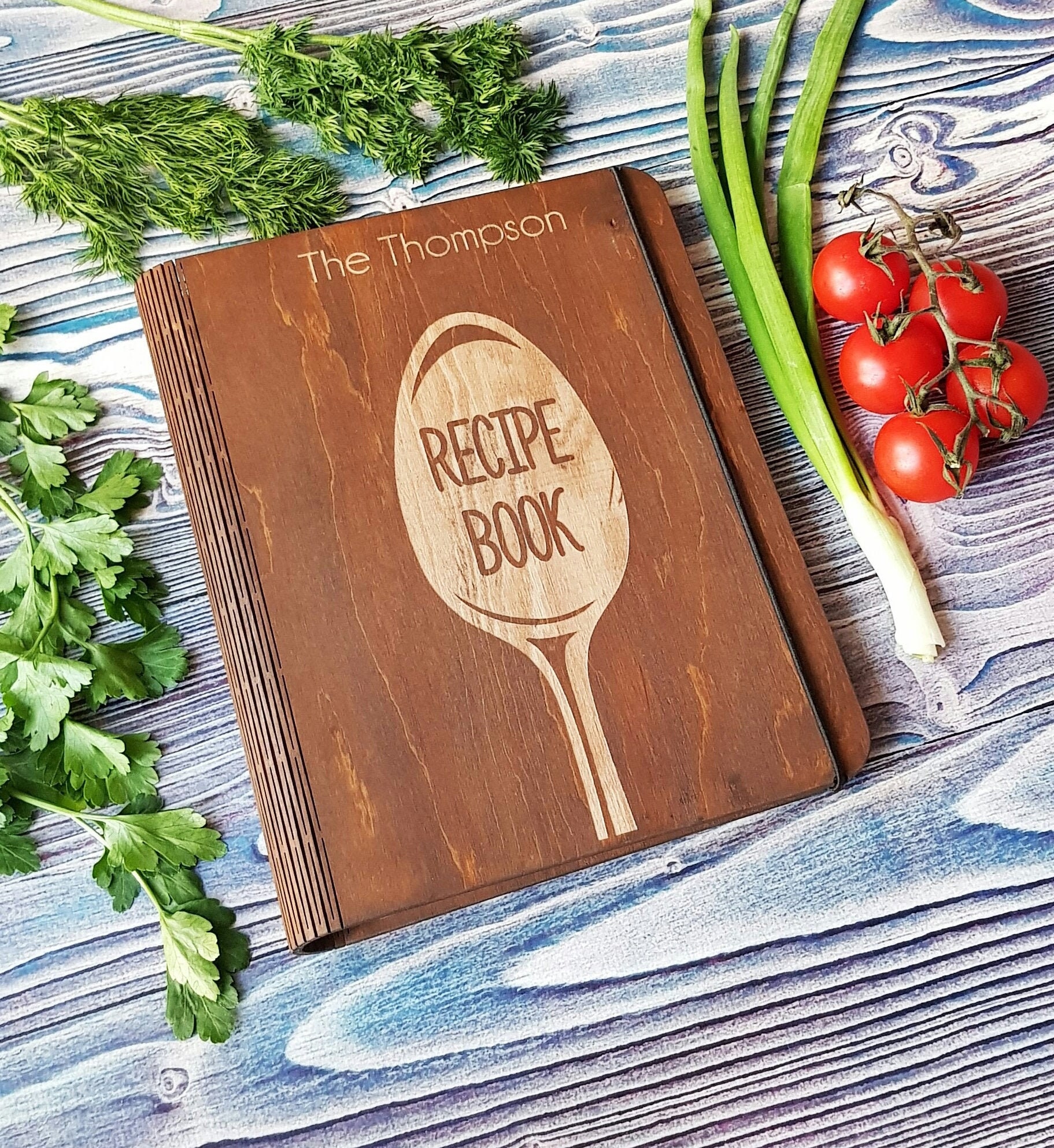 Cooking Book Custom Recipe Christmas Gift For Sister Xmas Mother Chef Journal Personalized Cookbook Family