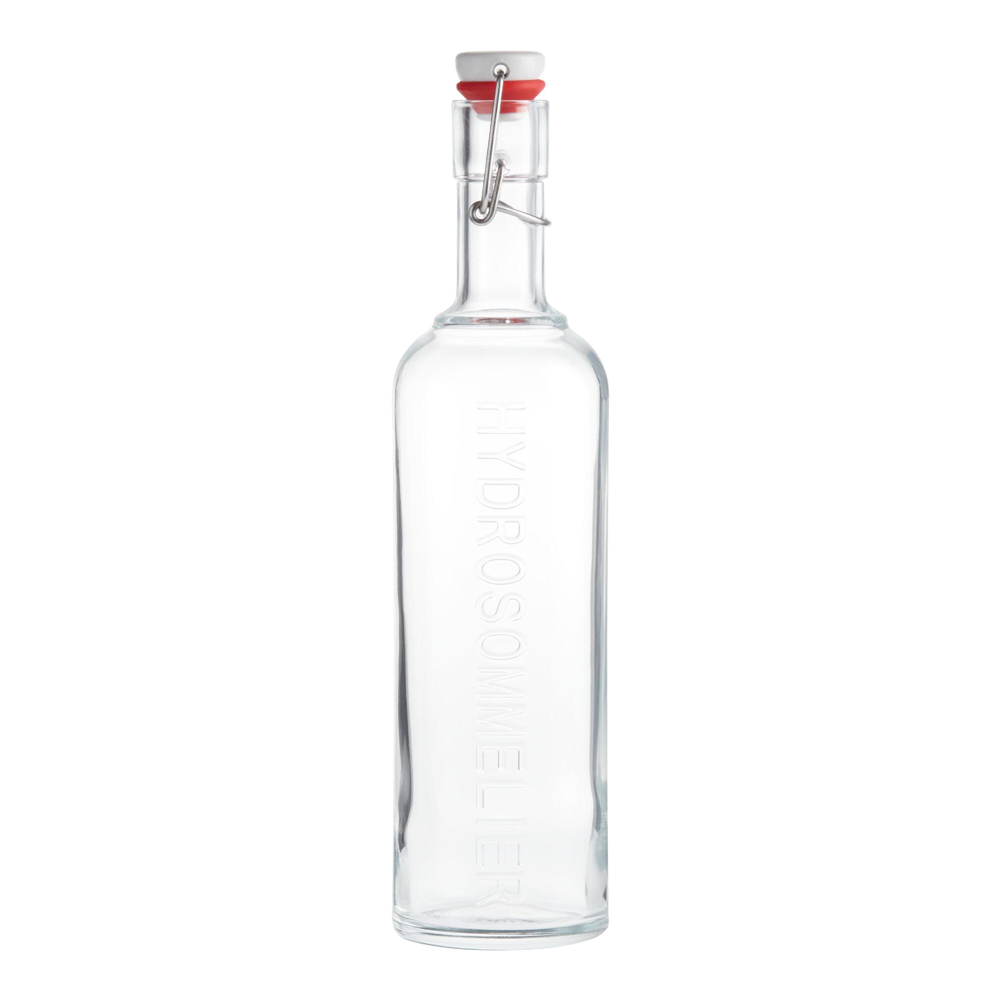 Bormioli Glass Hydrosommelier Clamp Lid Bottle by World Market