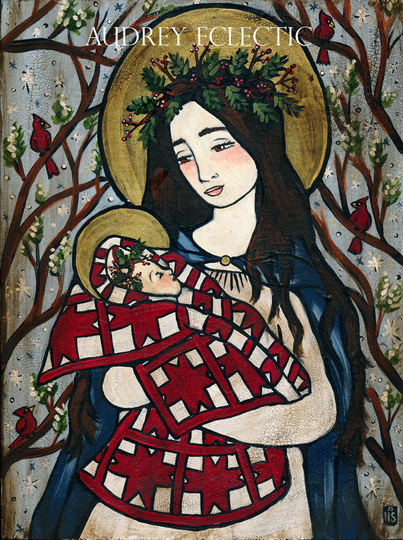 Woodland Madonna 8x10" Print
