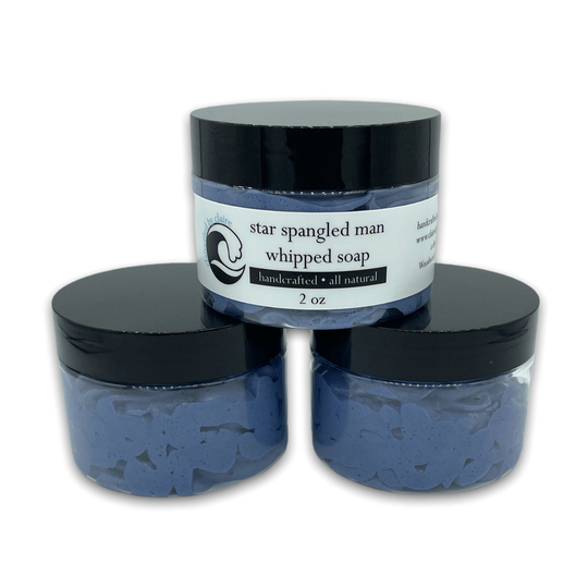 star Spangled Man Inspired Whipped Soap