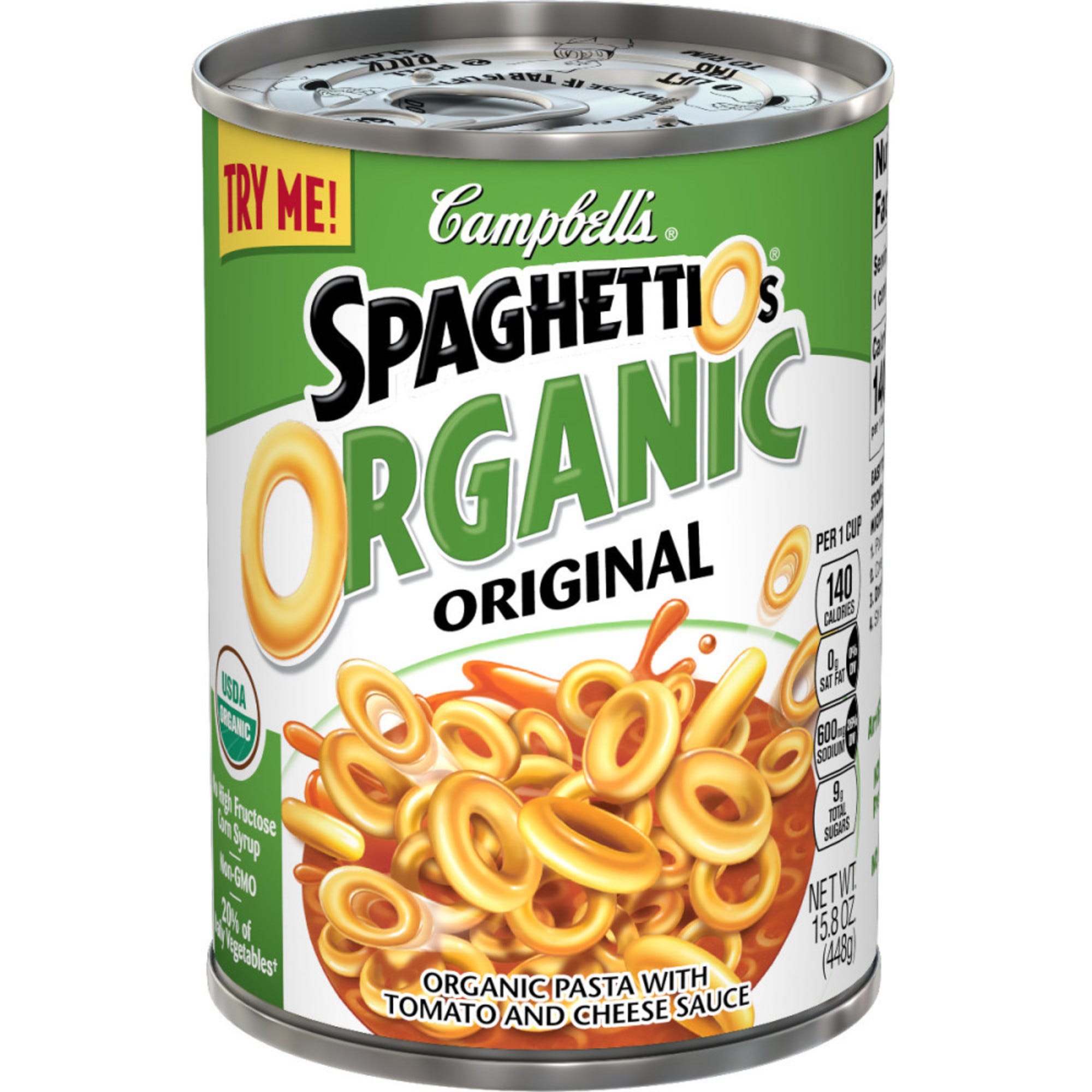 Campbell's SpaghettiOs, Organic Original - 15.8 oz