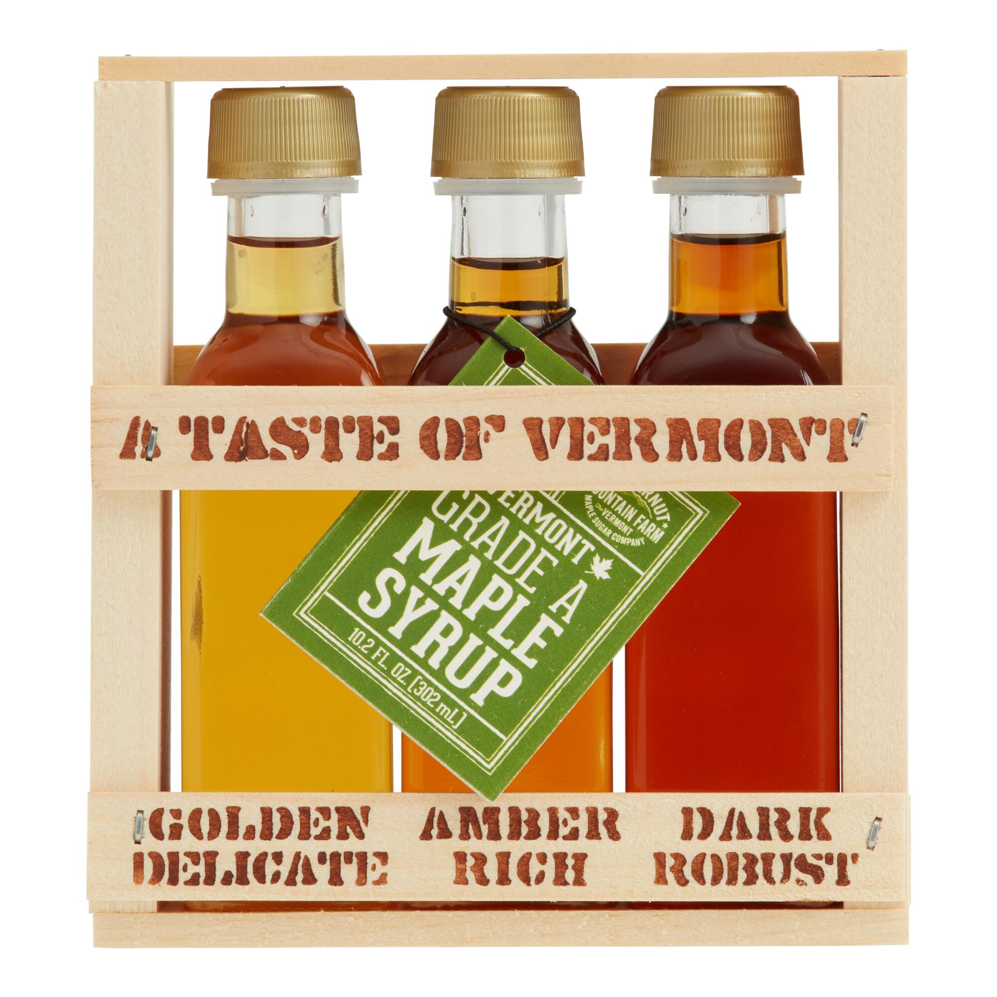 Butternut Mountain Farm Maple Syrup Gift Set 3 Pack by World Market