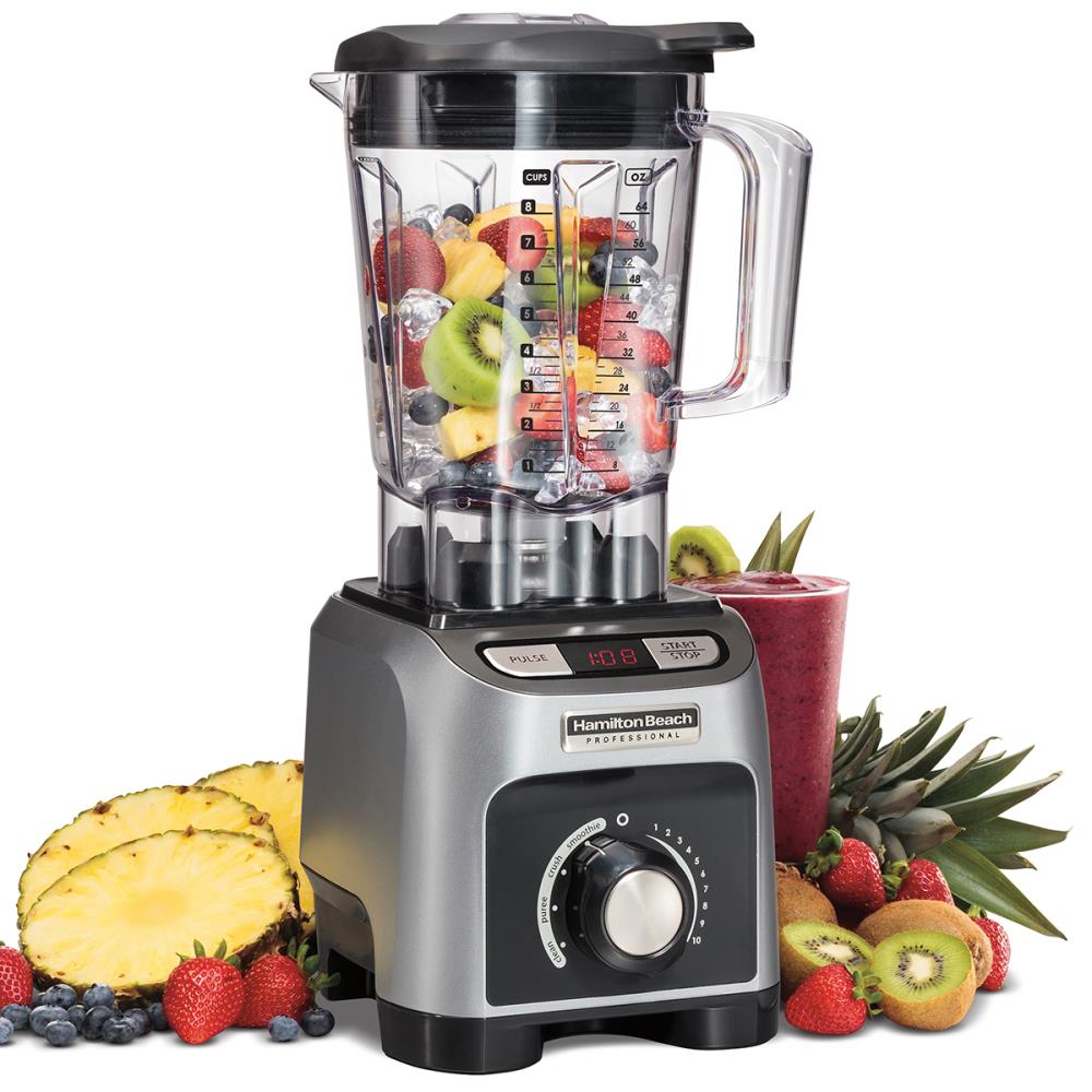 Hamilton Beach 64-oz Black 1800-Watt Pulse Control Blender | 168315