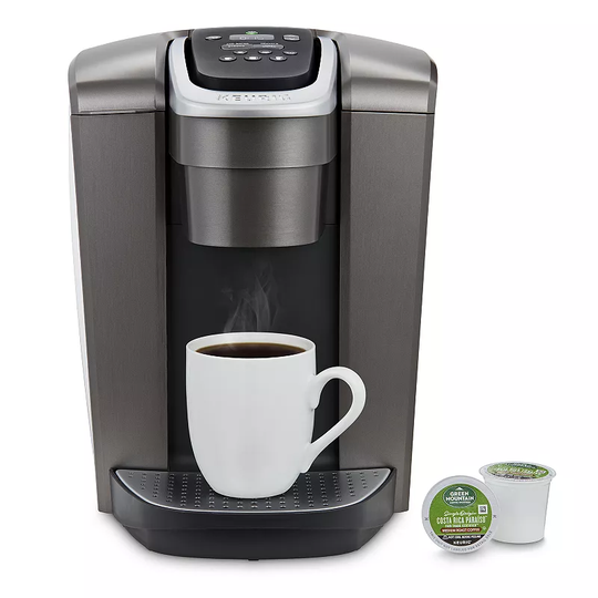 Keurig K-Elite Single-Serve K-Cup Pod Coffee Maker, Iced Coffee Capability, Grey