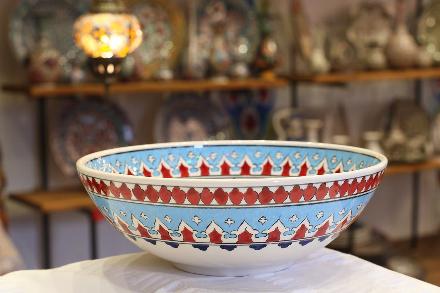 Authentic Salad Bowl, Individual Tapas Dishes, Candy Nut Turkish Ceramic Platter, Traditional Ottoman Designs, Serving Floral Bowl