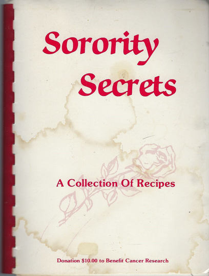 Vero Beach Florida Vintage Phi Beta Psi Sorority Secrets Cookbook Fl Community Favorite Recipes Collectible Souvenir Rare Local Cook Book
