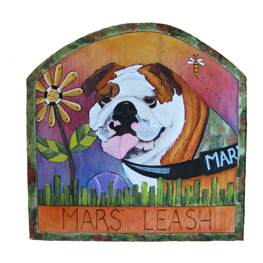 Dog Leash Holder, Custom Leash Holder, Pet Portraits, Handpainted, Personalized Gifts, Pet Key Handmade Holder