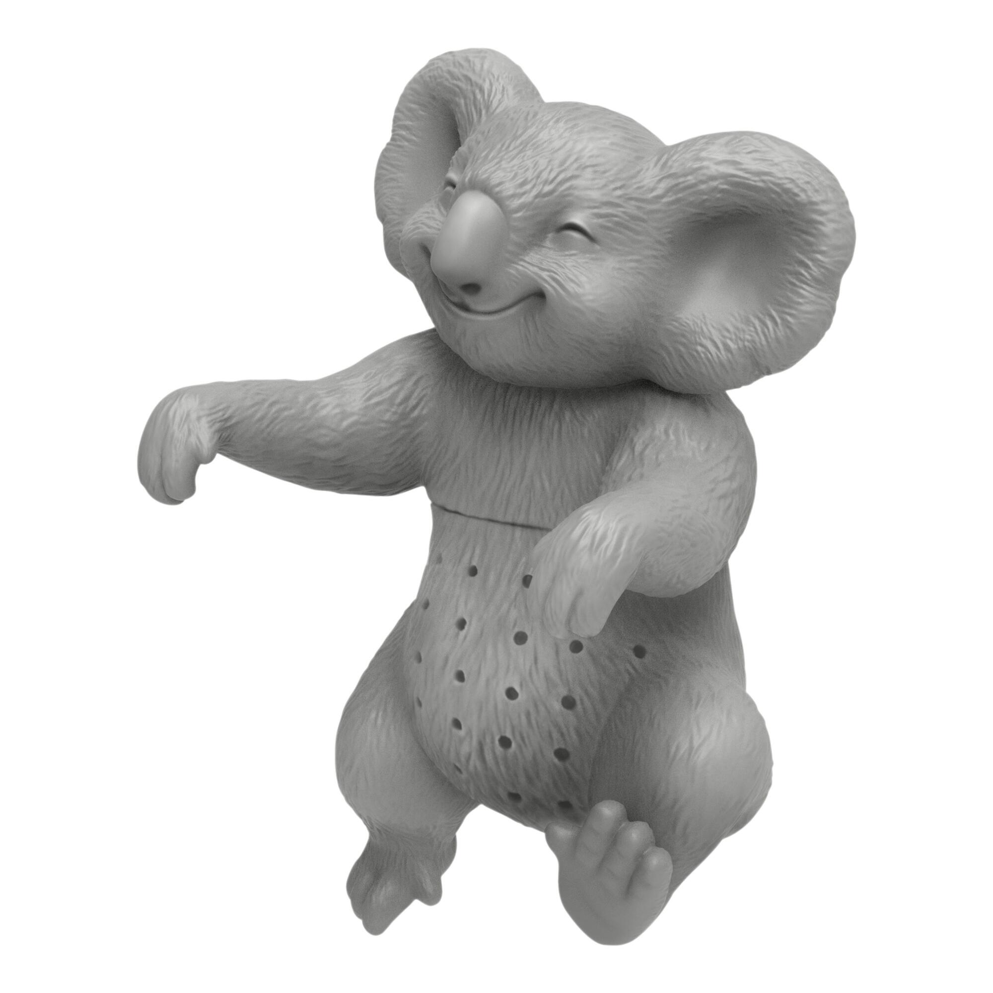 Fred Koala-Tea Silicone Tea Infuser: Gray by World Market