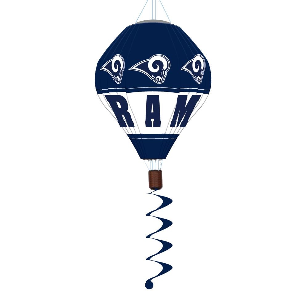 Team Sports America Los Angeles Rams Blue Plastic Sports Wind Spinner | 45SB3828