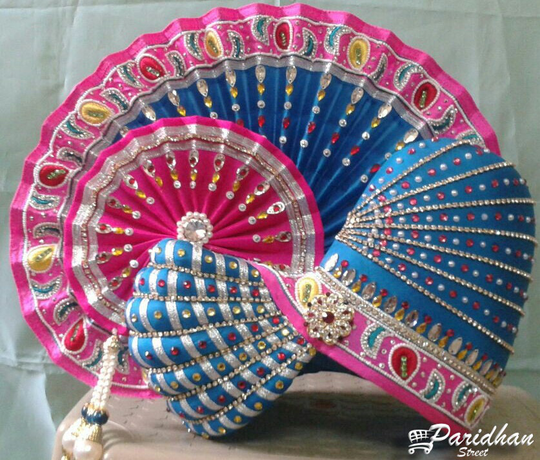 Pagadi For Marble Statue-Pagdi Krishna Ji-Pagri Sahajanand Bhagwan Statue - Handmade Pagdi Wedding-Pagdi Home Idol