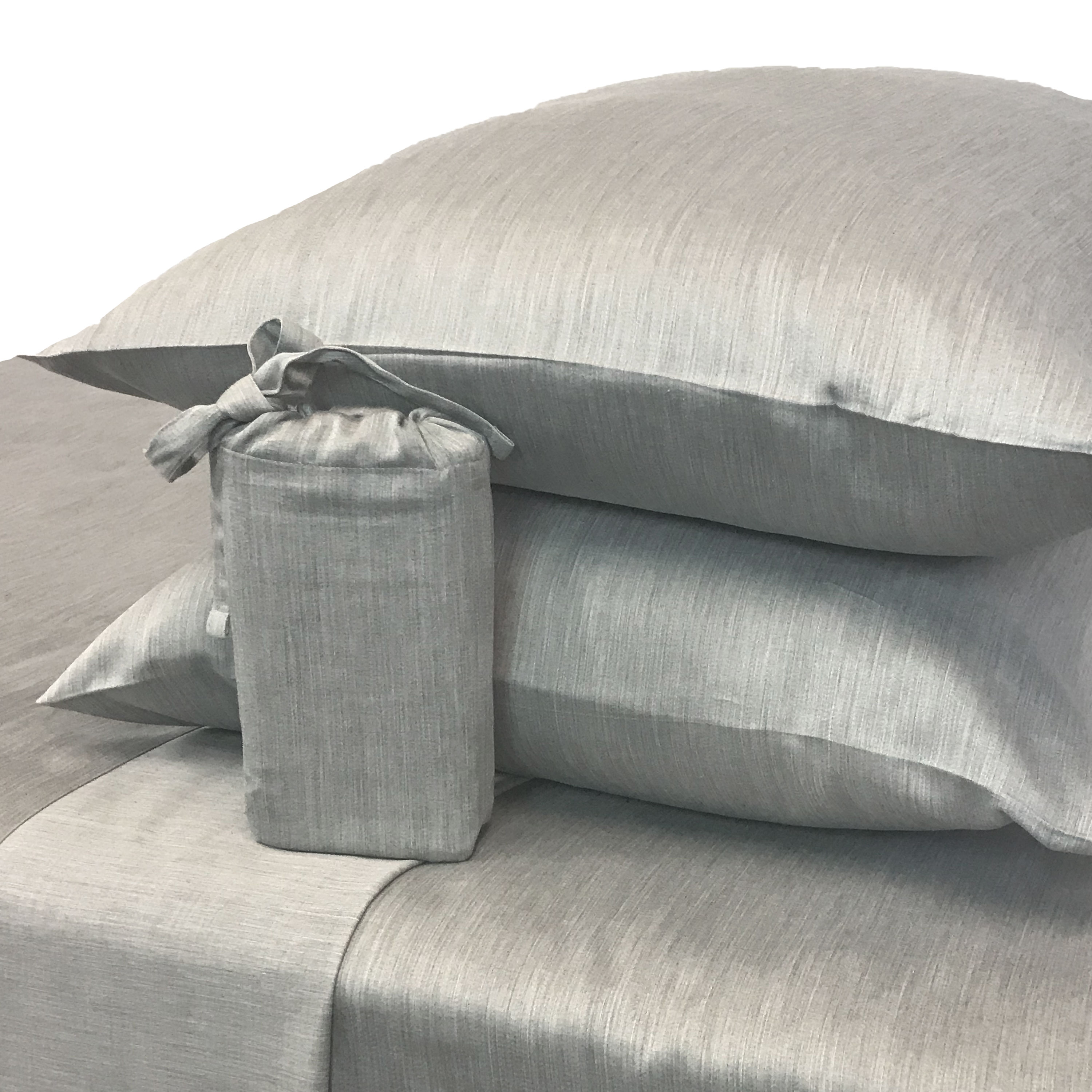 BedVoyage 2-Pack eco-melange by BedVoyage Silver King Cotton Viscose Blend Pillow Case | 11021702