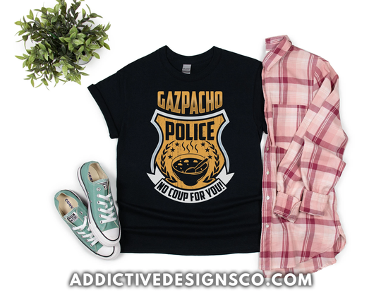 Gazpacho Police Shirt - No Coup For You Funny Democrat Nancy Pelosi Liberal