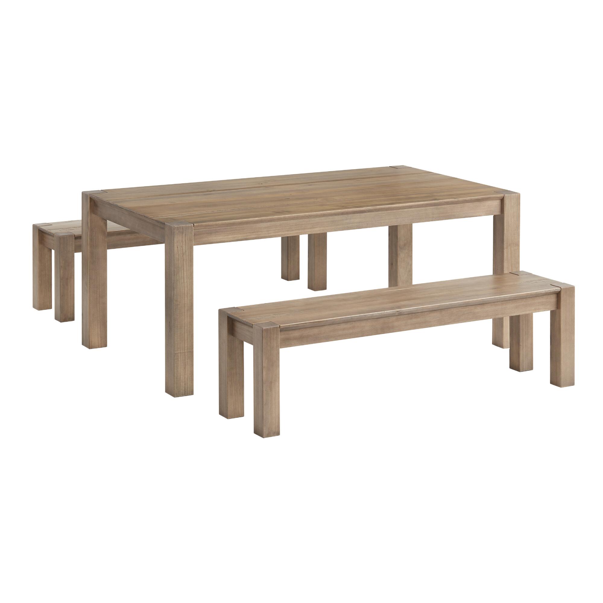 Graywashed Pine Rylie Dining Collection by World Market