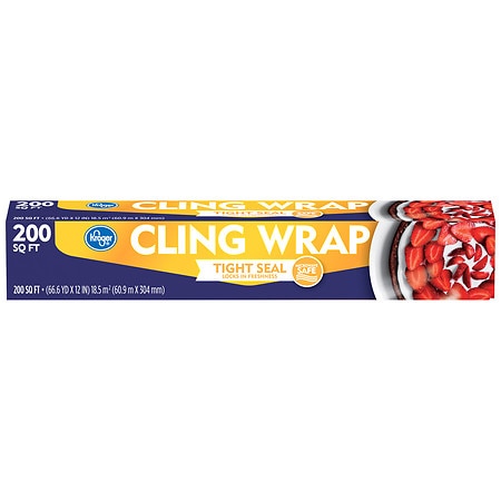 Kroger Tight Seal Cling Wrap 200 sq ft - 66.6 yd