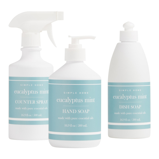 Simple Home Eucalyptus Mint Cleaning Supply Collection by World Market