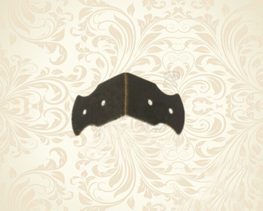 8Pcs 15x25mm Bronze Corner Protectors Wood Decorative Bracket Jewelry Gift Box Protector Bj129