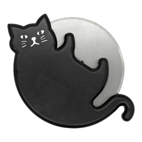 Kikkerland Cat Lovers Stainless Steel Pizza Cutter by World Market