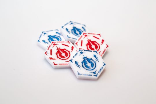 Acrylic Sideslip Tokens