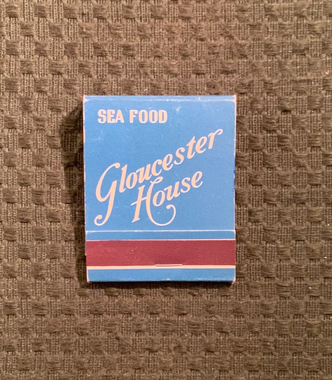 Vintage Matchbook, Nyc, Gloucester House, Seafood Restaurant, E 50Th St, New York City, Front Strike, with 20 Match Sticks, Free Ship in Usa