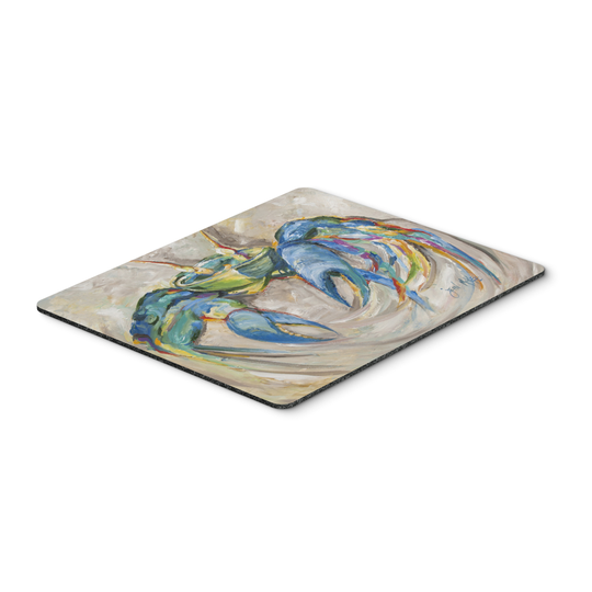 Caroline's Treasures JMK1089MP Blue Crab Mouse Pad, Hot Pad or Trivet, Large, multicolor
