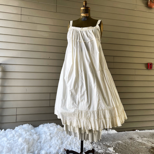 Victorian Slip Dress/One Size 100% Cotton