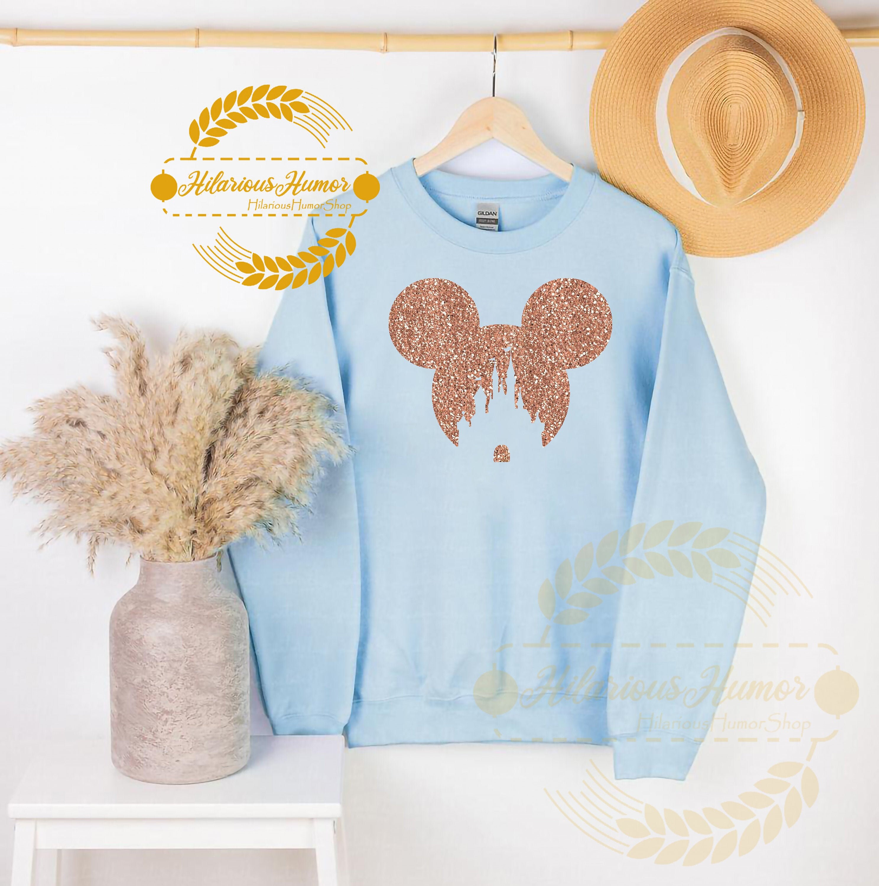 Princess Glitter Minnie Mouse Sweatshirt, Matching Idea, Sweatshirts