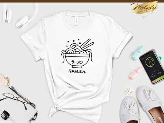 Japan Anime Shirt, Ramen Noodle Foodie, Japanese Shirt, Aesthetic, Lover, Gift For Kids, Anime Lover