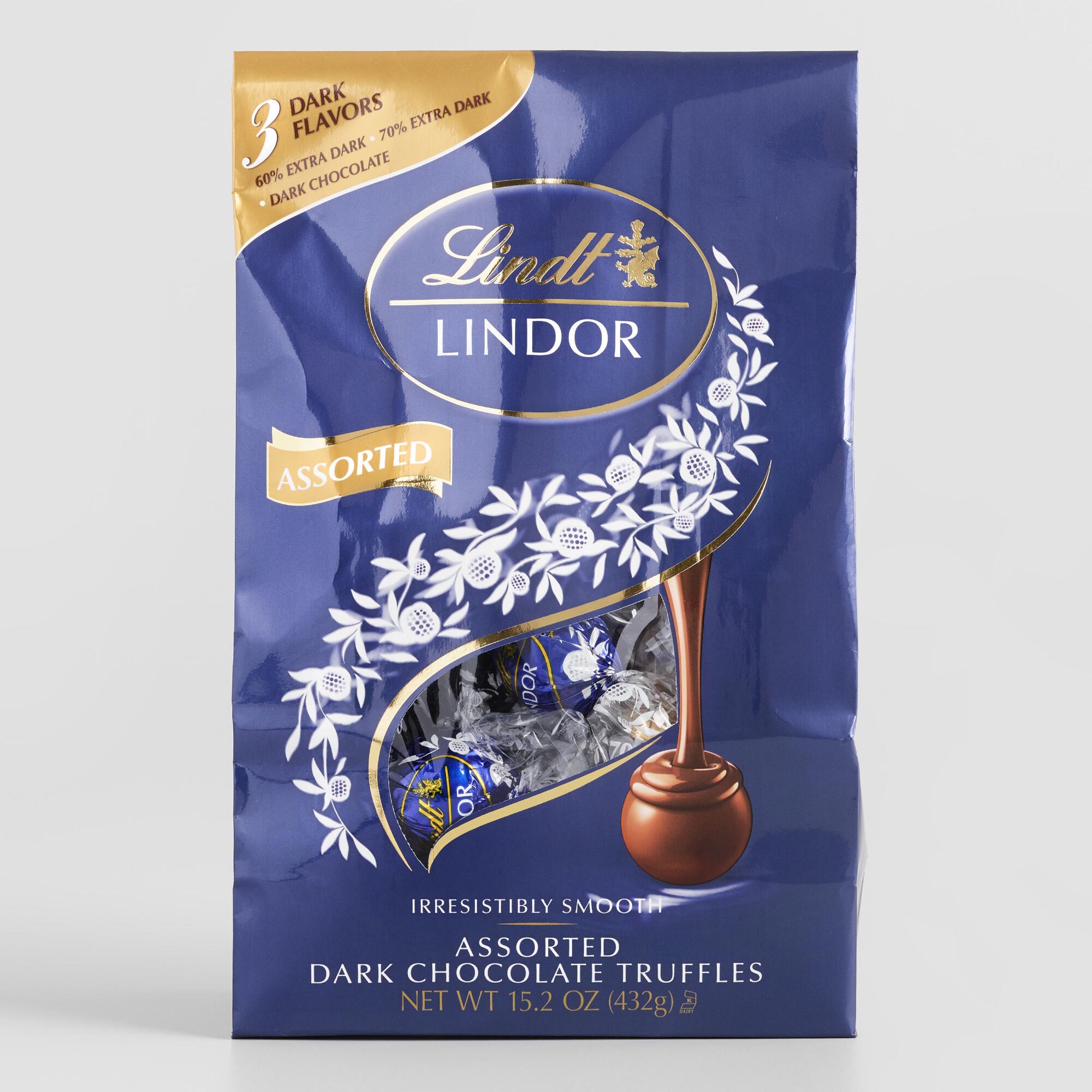 Lindt Lindor Assorted Dark Chocolate Truffle Bag by World Market