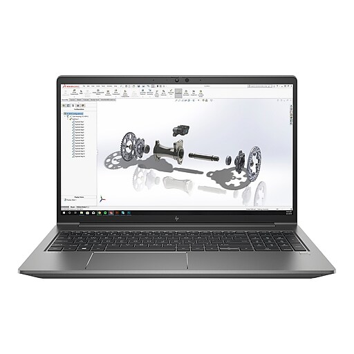 HP ZBook Power G8 Mobile Workstation 15.6" Laptop, Intel i7, 16GB Memory, 512GB SSD, Windows 10 Pro (4J8K8UT#ABA)