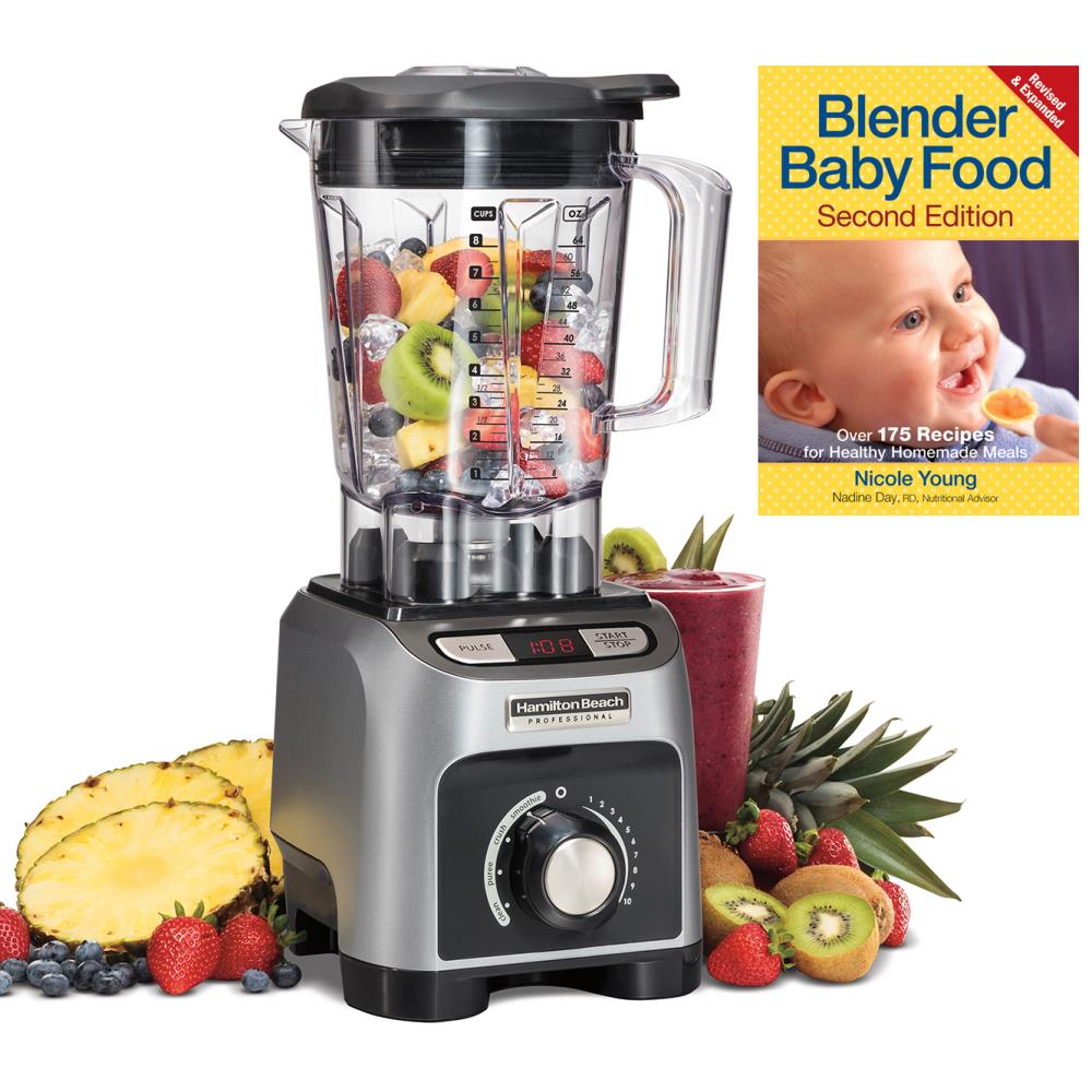 Hamilton Beach 64-oz Black 1800-Watt Pulse Control Blender | 170597
