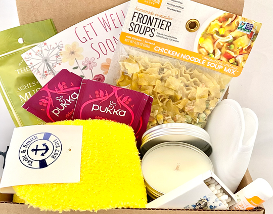 Get Well/Care Package Thinking Of You Gift Box Wishingstarcompany