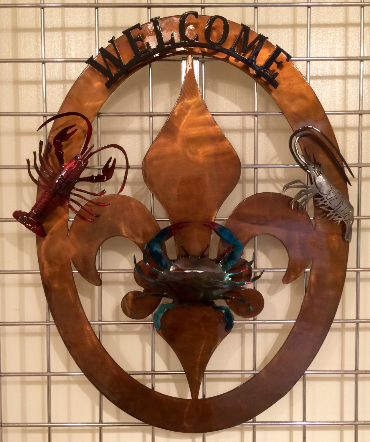 Cajun Welcome Plaque