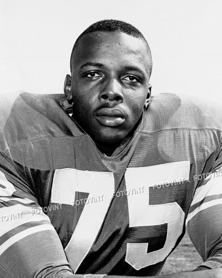 Deacon Jones Photo Picture Los Angeles Rams Vintage Football Photograph Print 8x10, 8.5x11, 11x14 Or 16x20 | Dj2