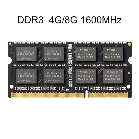 Vasek Universal High Speed DDR3 4G/8G 1600MHz Memory RAM Module for Notebook