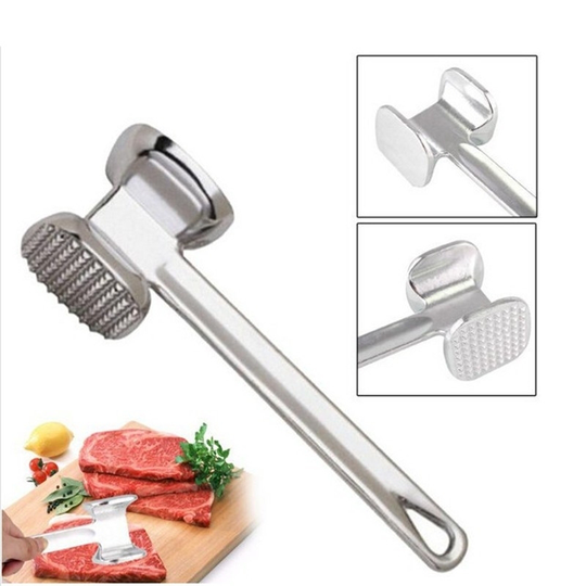 Household Aluminum Alloy Knock Loose Beef Mace Steak Tender Meat Beat Hammer Kitchen Tenderizer