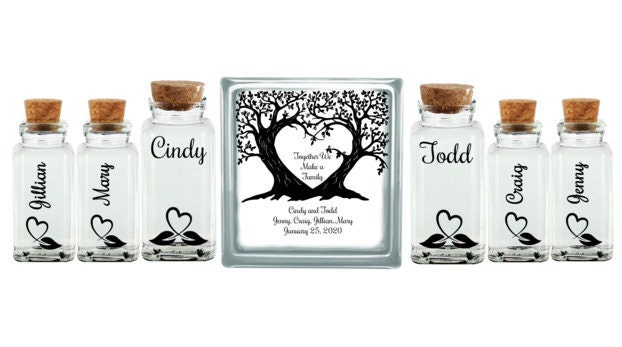 Together We Make A Family-Blended Family-Unity Ceremony-Sand Set-Tree-Tpuwus158
