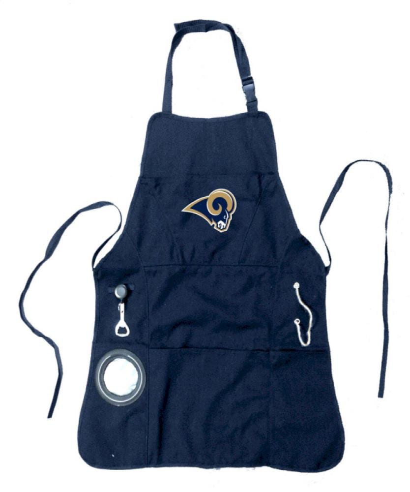 Team Sports America Los Angeles Rams Blue Cotton Grilling Apron | 4AP3828C