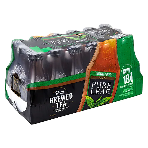 Lipton Pure Leaf Unsweetened Iced Black Tea, 18 pk./16.9 oz.