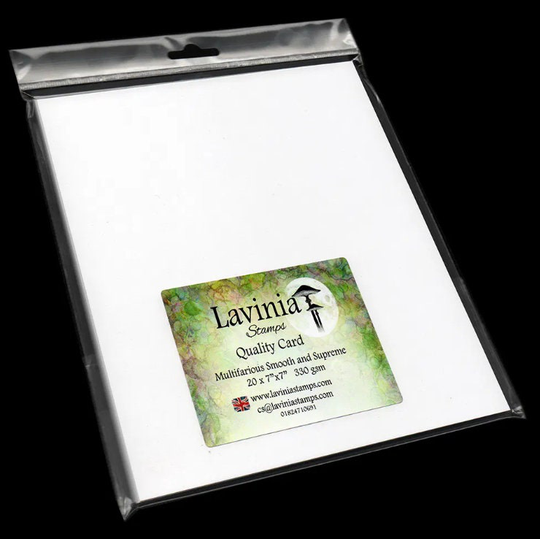 Multifarious Card White | 7" X 7" By Lavinia Stamps