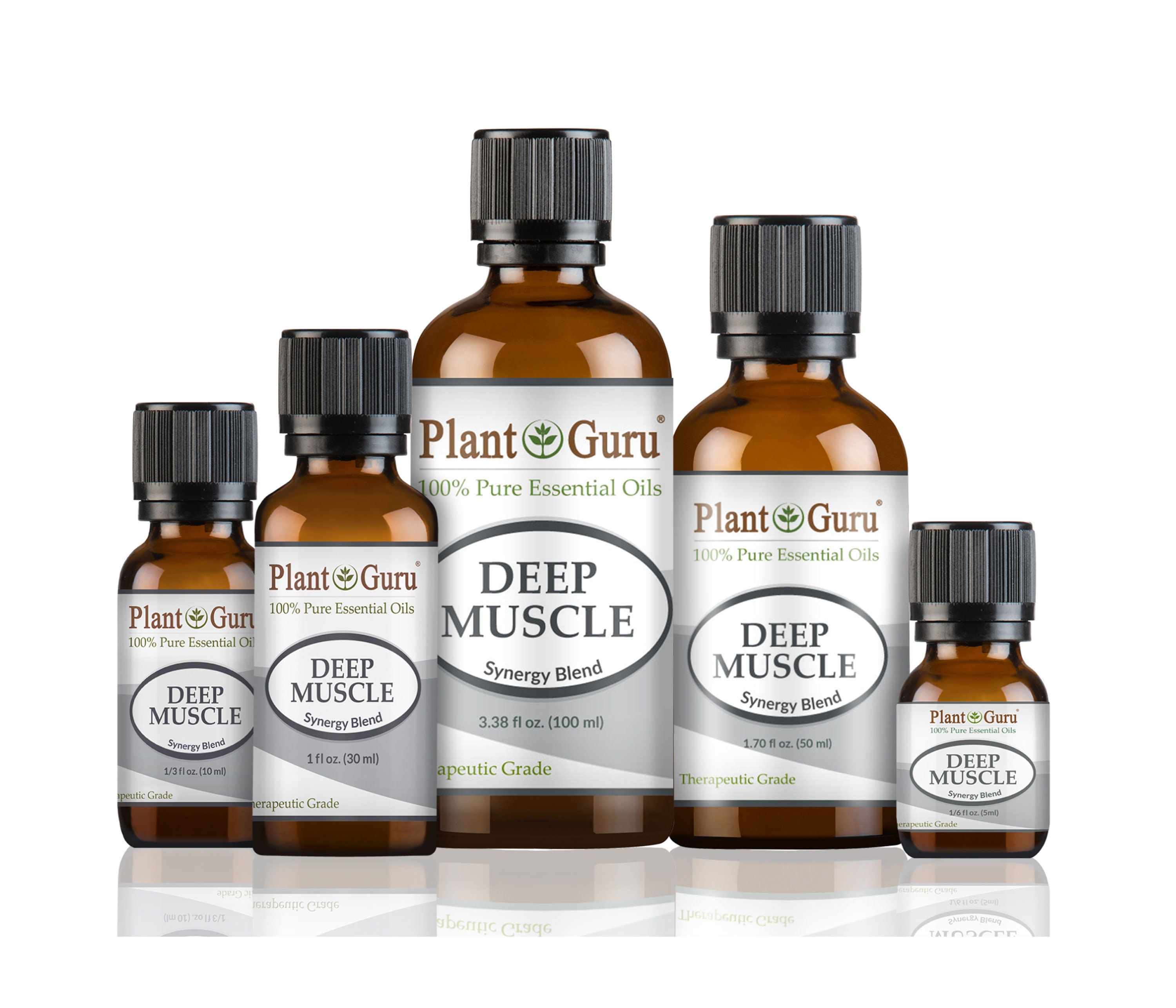 Deep Muscle Synergy Essential Oil Blend 100% Pure, Undiluted, Therapeutic Grade