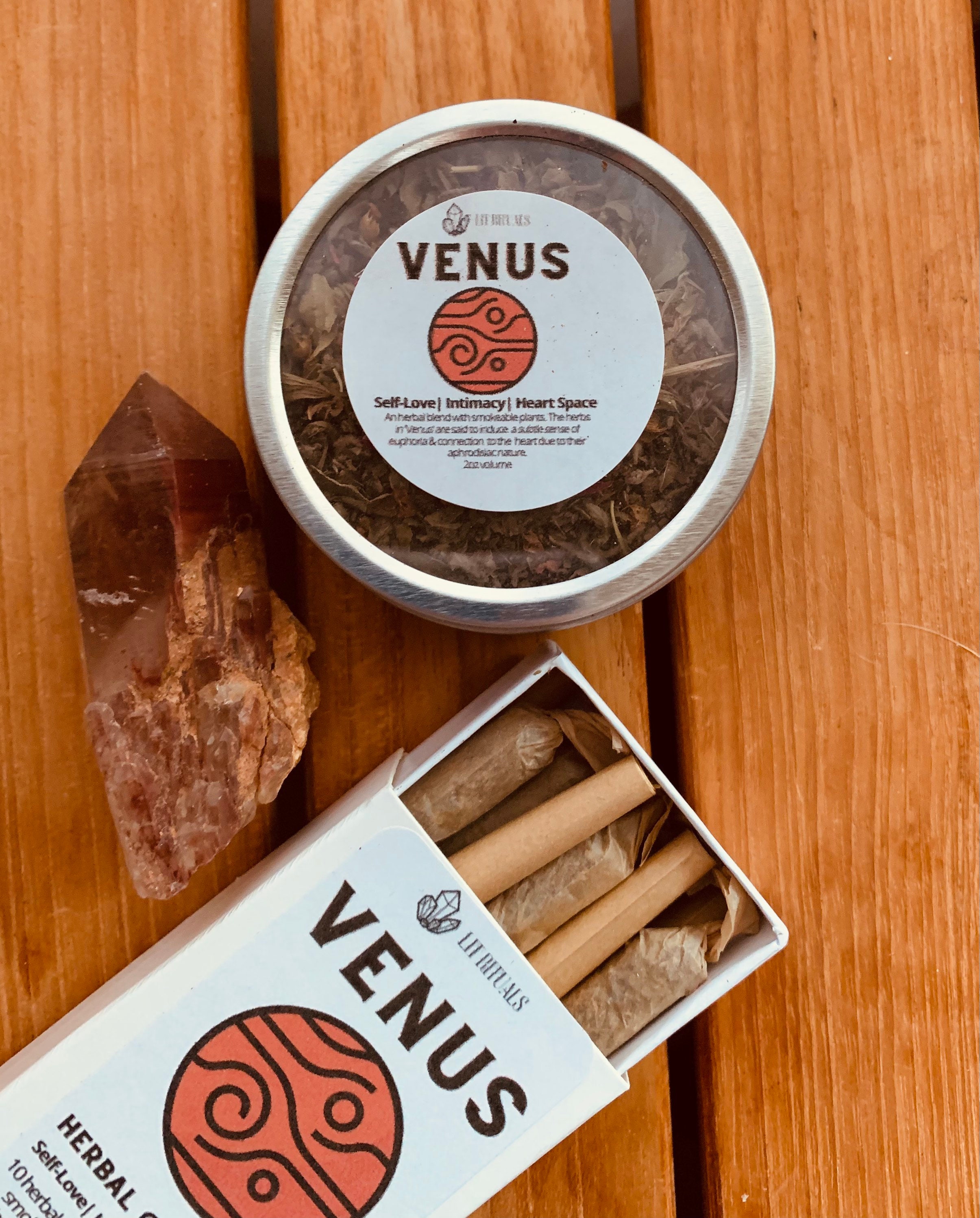 Venus Herbal Blend - Rose, Damiana, Lemonbalm