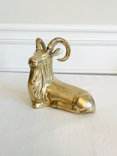 Brass Ram, Gift For Aries, Aries Zodiac