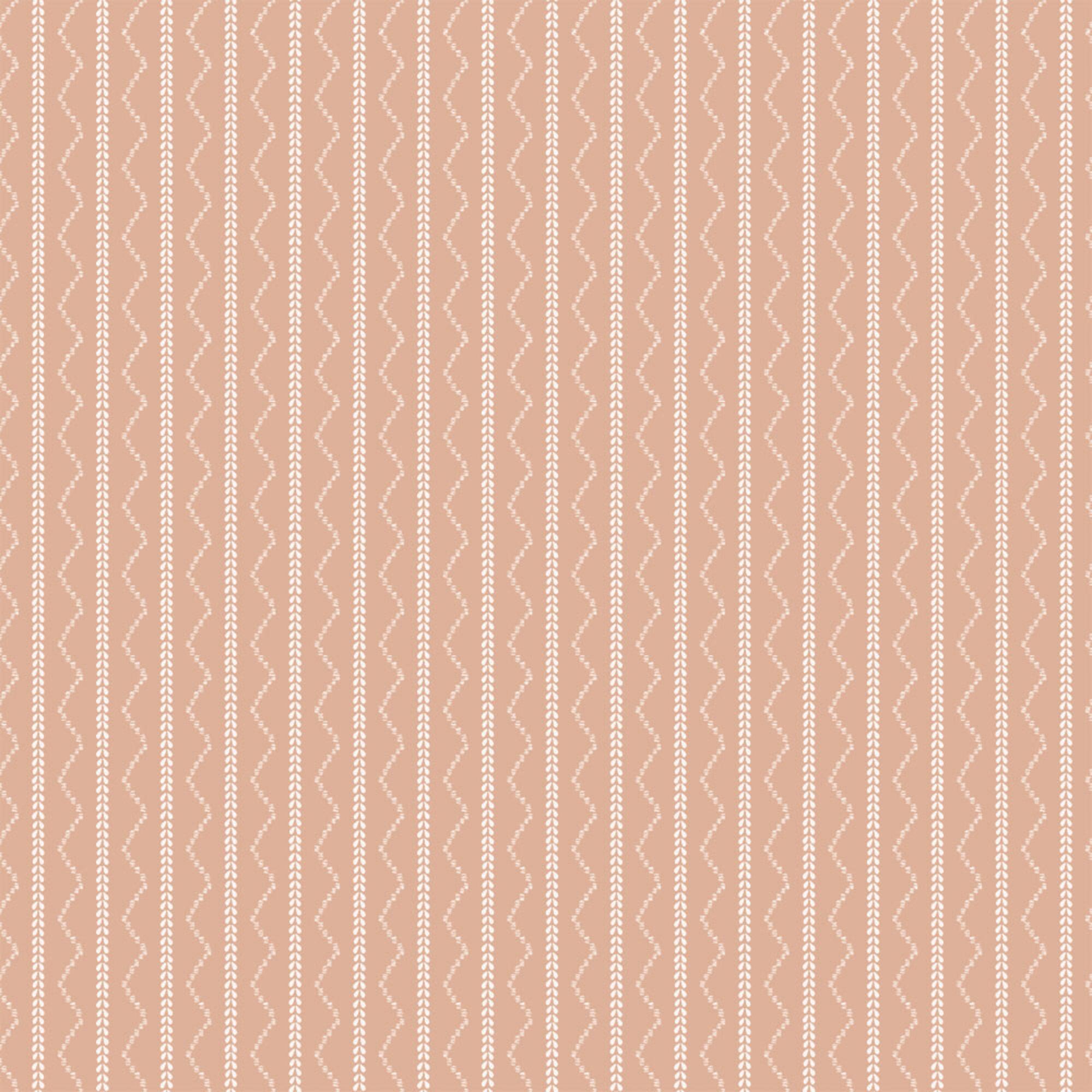 Pink Rick Rack Stripe Peel And Stick Wallpaper by World Market