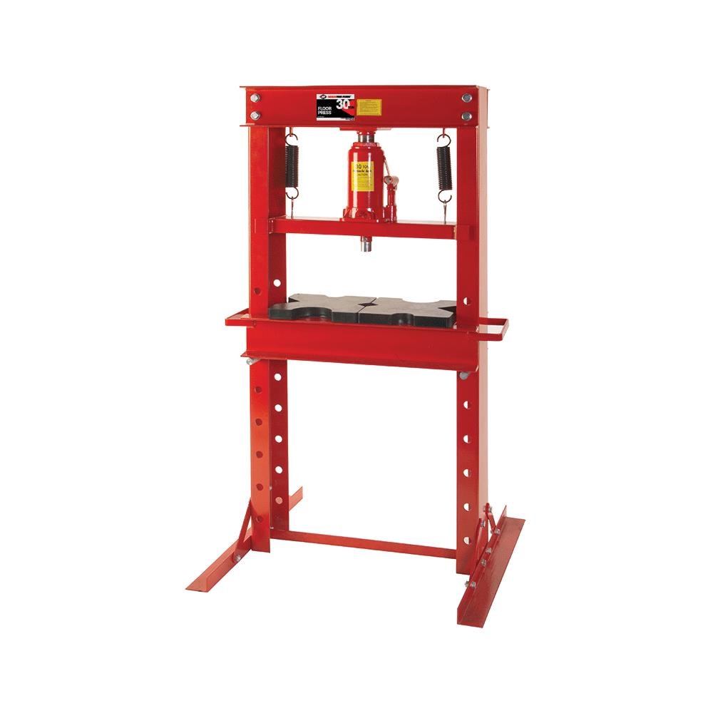 American Forge & Foundry 30 Ton Floor Press with Heavy Duty Return Springs, 8 Level Bed Adjustment | 832A