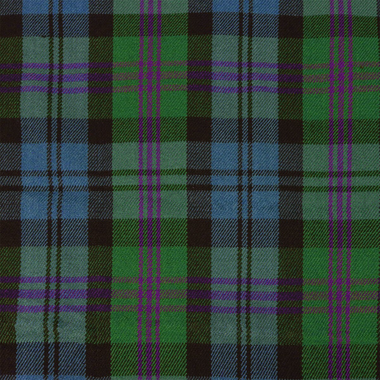 Baird Ancient Tartan - Homespun Wool Blend Fabric Machine Washable
