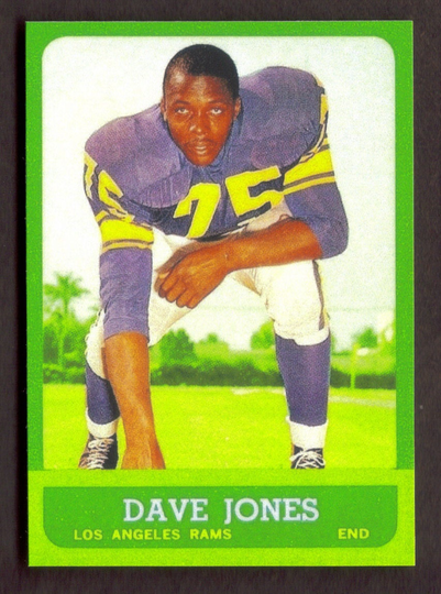 Dave Deacon Jones Novelty Rookie Rp Card #44 Rams 1963 T Free Shipping